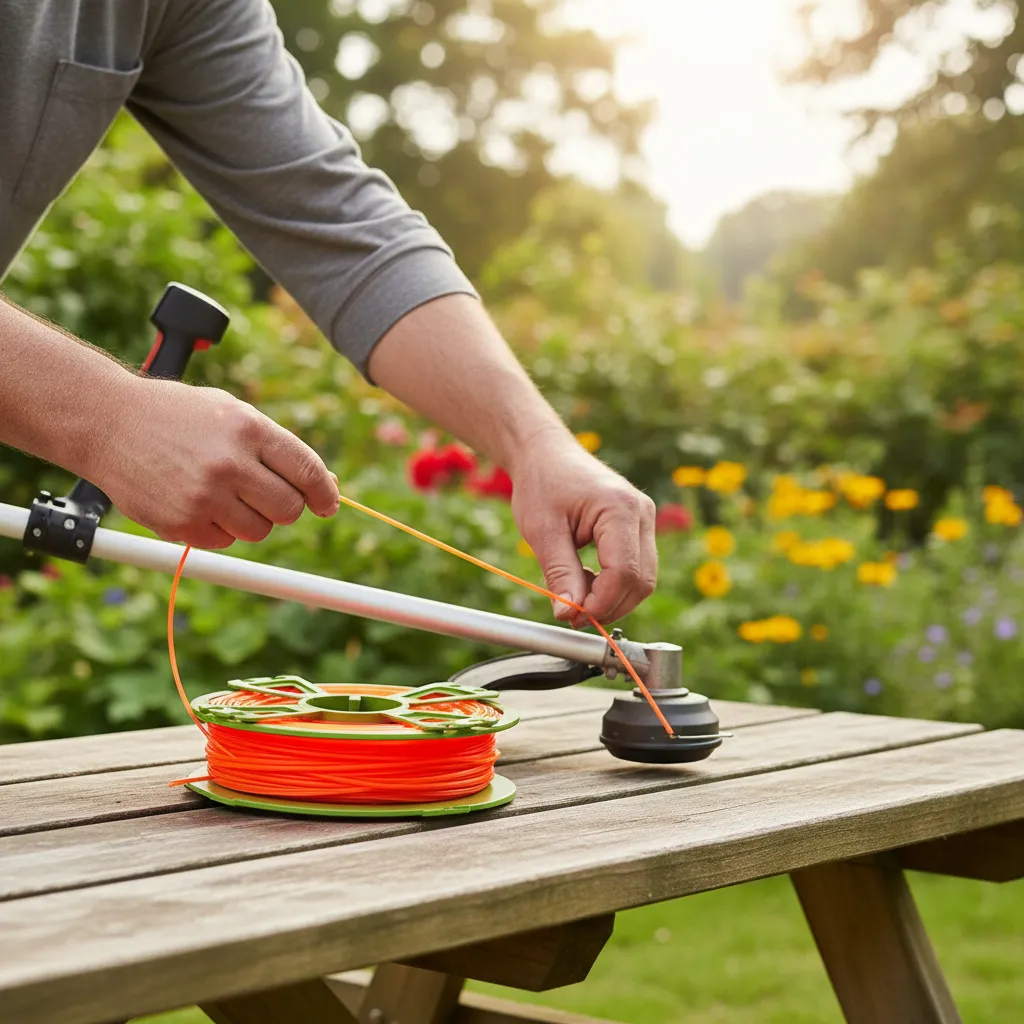 Hilo Nylon Cuadrado para Guadaña 2,7mm x 62m – Bonhoeffer Naranja Universal - Imagen 2