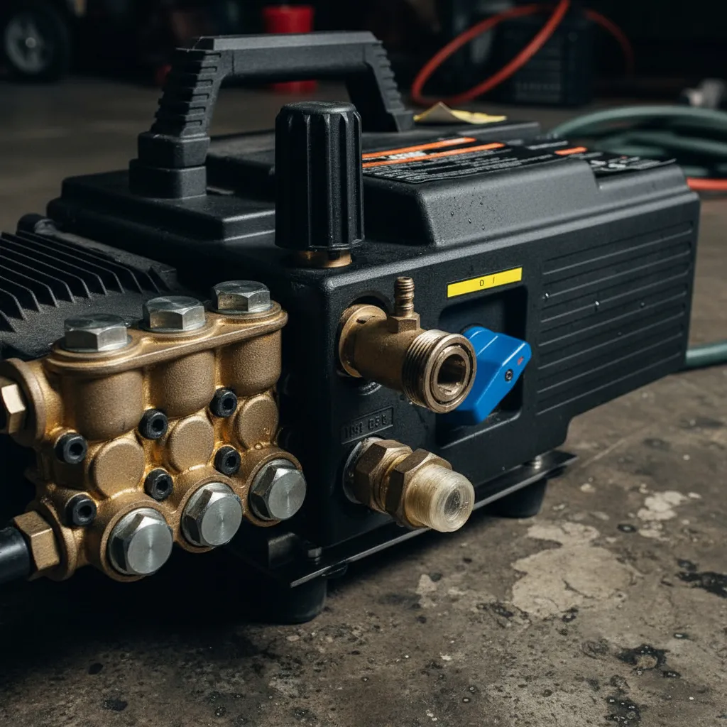 Hidrolavadora Eléctrica Ecomax 1500 PSI 2HP – Pistón Acero Endurecido Industrial Taller Agrícola 220V - Imagen 6