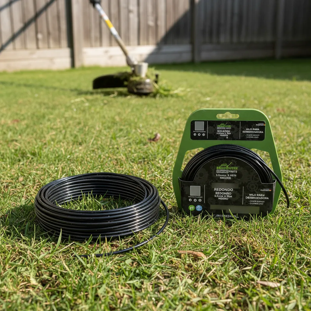 Hilo Nylon Redondo para Guadaña 3,3mm x 45m Negro – Bonhoeffer Compatible Stihl Husqvarna Shindaiwa - Imagen 4