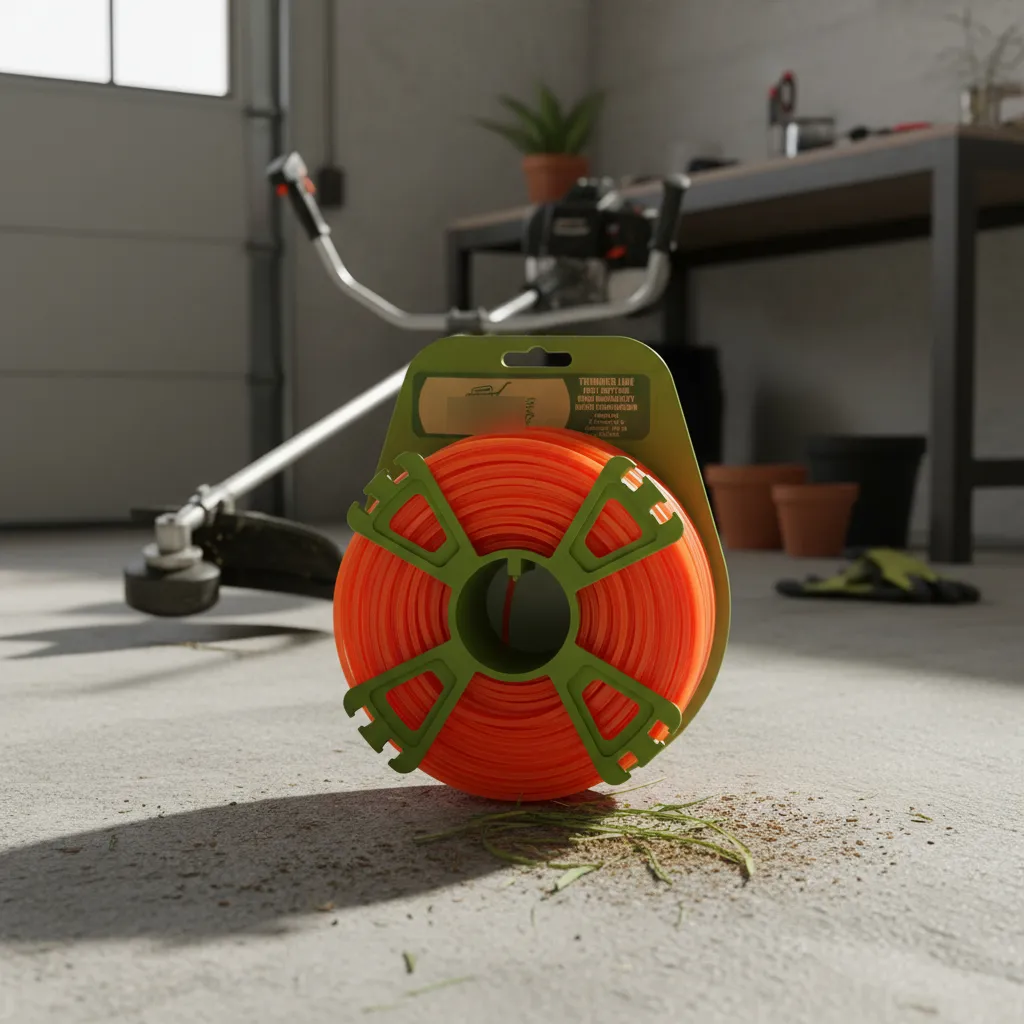 Hilo Nylon Cuadrado para Guadaña 2,7mm x 62m – Bonhoeffer Naranja Universal - Imagen 3