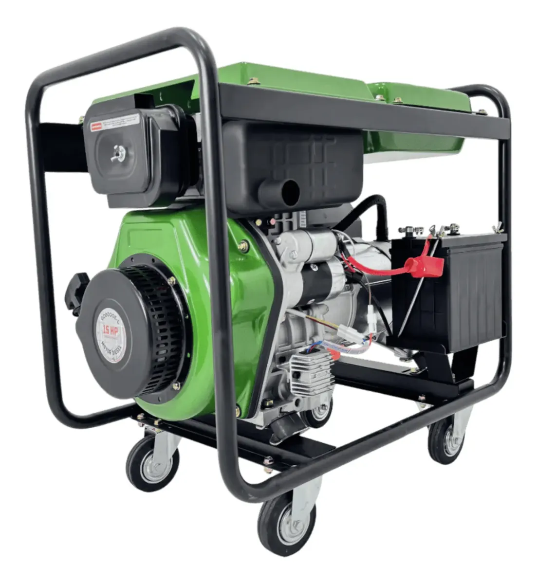 Generador Diésel Ecomax GD8000E-L 7.8KW AVR 120/240V – Arranque Eléctrico Finca Industria Minería - Imagen 2