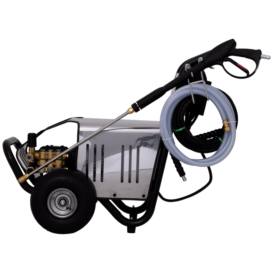 Hidrolavadora Eléctrica Ecomax 2200 PSI 4HP – Pistón Acero endurecido, Industrial Agrícola 220V 3WZ-1522 - Imagen 3