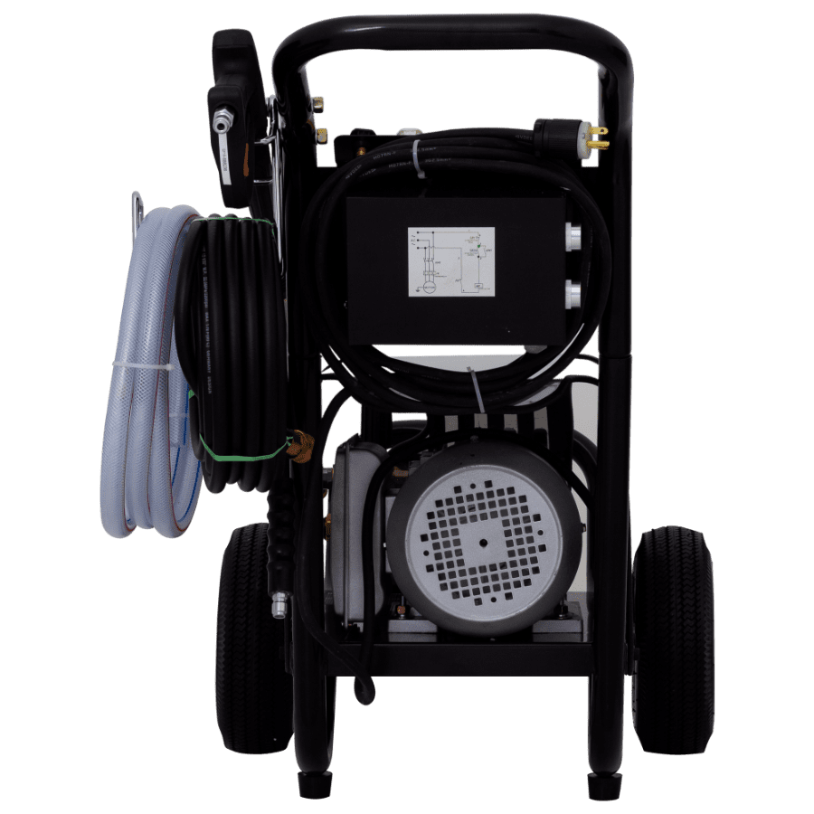 Hidrolavadora Eléctrica Ecomax 2200 PSI 4HP – Pistón Acero endurecido, Industrial Agrícola 220V 3WZ-1522 - Imagen 6