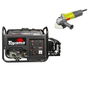 GENERADOR TOYAMA TG2800CXE-XP ARRANQUE ELECTRICO + PULIDORA INDUSTRIAL DYLLU 850W DE OBSEQUIO