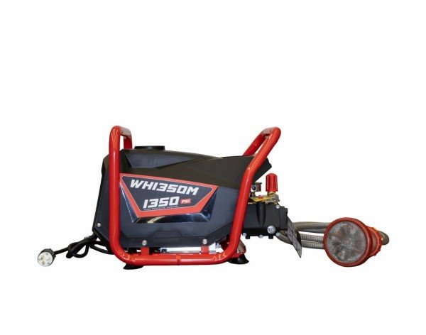 Hidrolavadora Eléctrica Warrior WH1350M 1350 PSI – Bomba Triplex Pistones Cerámicos 5 Boquillas 110V